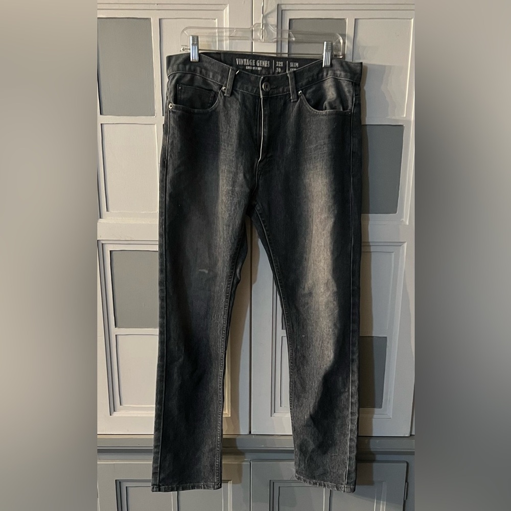 Vintage Genes Men's Slim Fit Jeans